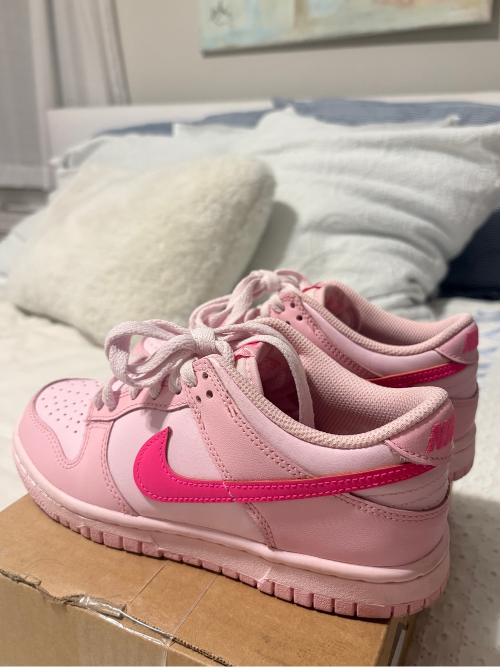 Pink Nike Dunks - Picture 2 of 4